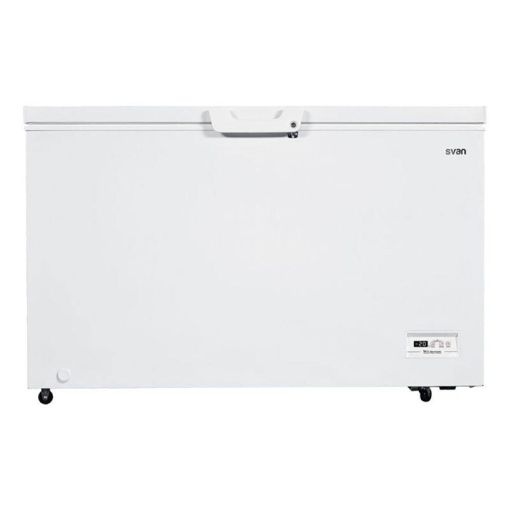 Congelador Arcón - SVAN SCH4001EDC, 1.30 m, 371 L, Eficiencia F