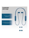 Auriculares Inalámbricos - SONY WI-C100, Azul