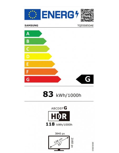 TV OLED - SAMSUNG TQ55S85DAEXXC, 4K, 55"