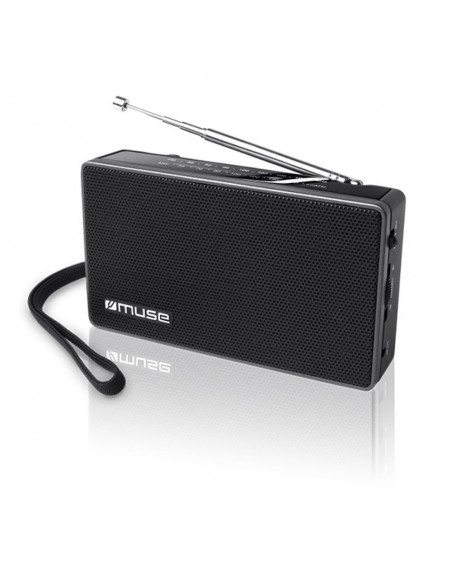 Radio Portátil - MUSE M-030 R, Negro