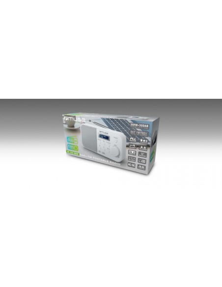 Radio Despertador -MUSE M-109 DBW,...