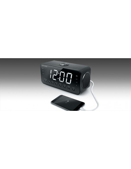 Radio Despertador - MUSE M-192 CR, Negro
