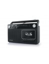 Radiocassette - MUSE M152R, Negro