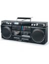 Radio CD Portátil - MUSE M-380 GB, Negro, Bluetooth, LCD