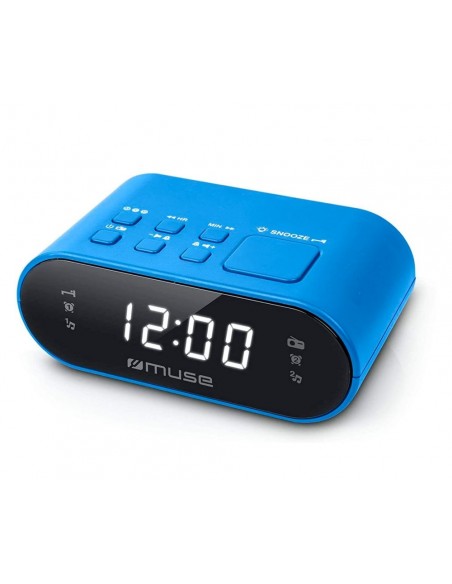 Radio - MUSE M-10 ,Azul, Despertador