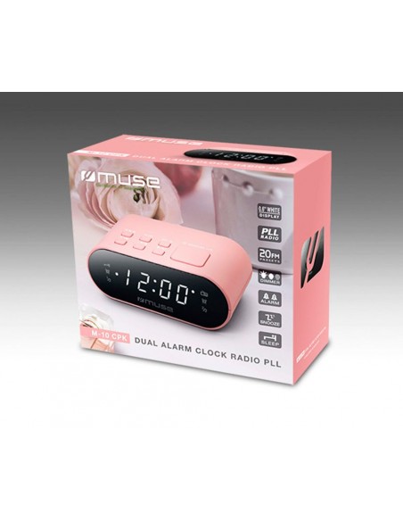 Radio - MUSE M-10, Rosa, Despertador