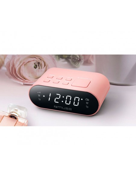 Radio - MUSE M-10, Rosa, Despertador