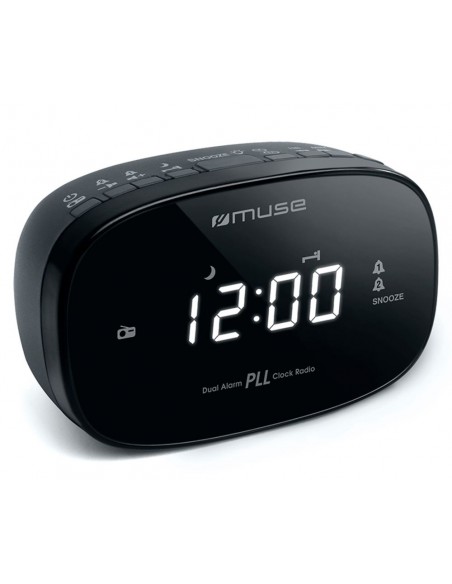Radio - MUSE M-155 CR, Negro,...