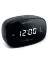 Radio - MUSE M-155 CR, Negro, Despertador