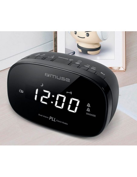 Radio - MUSE M-155 CR, Negro,...
