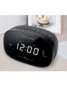 Radio - MUSE M-155 CR, Negro, Despertador