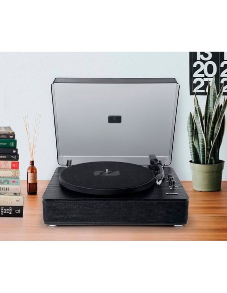 Tocadiscos - MUSE MT-106 WB, Negro,...