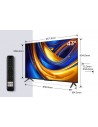TV LED - TCL 43P61B, 43", 4K, HDR, Google TV