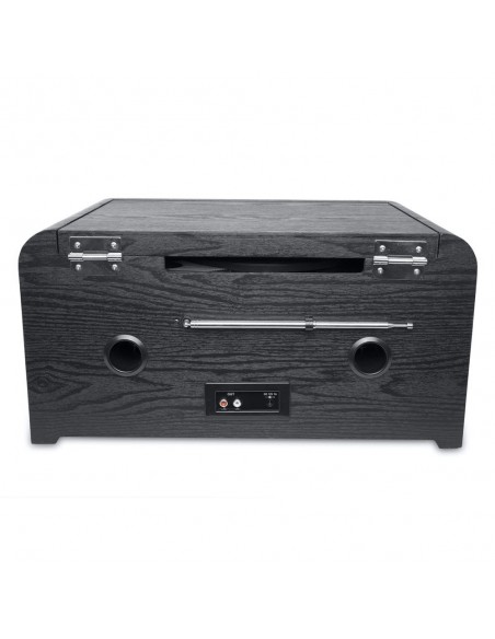 Tocadiscos - MUSE MT-115 W, Madera Negra