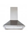 Campana Decorativa - Beko CWB6441XN, Acero Inoxidable, Piramidal