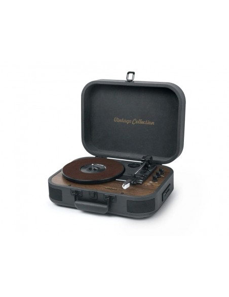 Tocadiscos - MUSE MT-207DGB, Negro,...