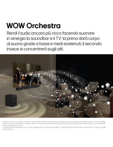 Barra de Sonido - LG S95TR, 9.1.5,...