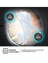 Secadora Carga Frontal - HISENSE DHQE800BW2, Bomba de Calor, Blanco, 8Kg, A++