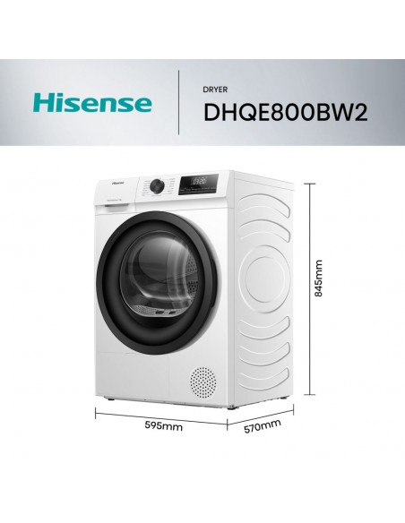 Secadora Carga Frontal - HISENSE...