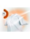Secadora Carga Frontal - HISENSE DHQE800BW2, Bomba de Calor, Blanco, 8Kg, A++