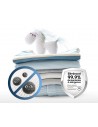Secadora Carga Frontal - HISENSE DHQE800BW2, Bomba de Calor, Blanco, 8Kg, A++