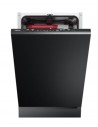 Lavavajillas Integrable 45 cm- TEKA DFI 44800. 10 Cubiertos, Panel Negro