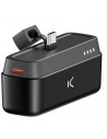 Powerbank Smartphone - KSIX BPB4800S01N, 4.800 mAh, Negro, USB-C