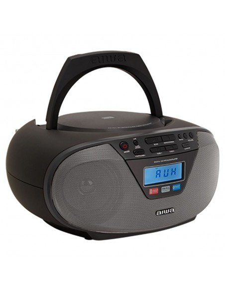 Radio CD -AIWA BBTU-400BK, Negro,...