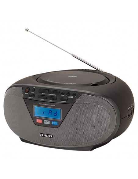 Radio CD -AIWA BBTU-400BK, Negro,...