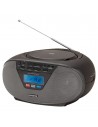Radio CD -AIWA BBTU-400BK, Negro, MP3, Bluetooth