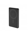 PowerBank - KSIX BPB5000MAG01GR, 5000 mAh, Inalámbrico, Negro
