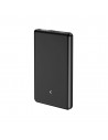 PowerBank - KSIX BPB5000MAG01GR, 5000 mAh, Inalámbrico, Negro