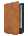Funda Libro Electrónico - POCKETBOOK Marrón, Imitación Piel