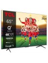 TV QLED - TCL 65C655, 4K, HDR10+, Google TV, Dolby Atmos