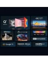 TV QLED - TCL 65C655, 4K, HDR10+, Google TV, Dolby Atmos