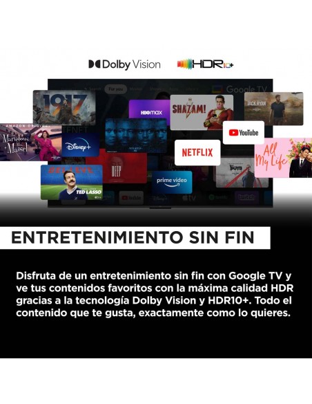 TV QLED - TCL 65C655, 4K, HDR10+,...