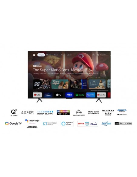 TV QLED - TCL 65C655, 4K, HDR10+,...