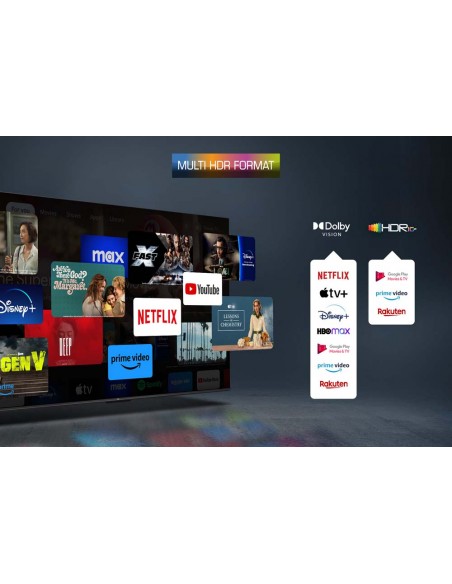 TV QLED - TCL 65C655, 4K, HDR10+,...