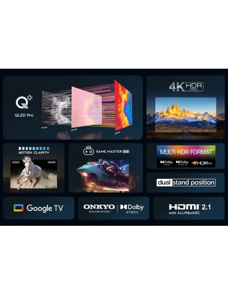TV QLED - TCL 65C655, 4K, HDR10+,...