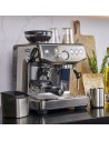 Cafetera Superautomática - SAGE SES876BSS4EEU1 Barista Express impress, 9 bares, Aceo Inox cepillado