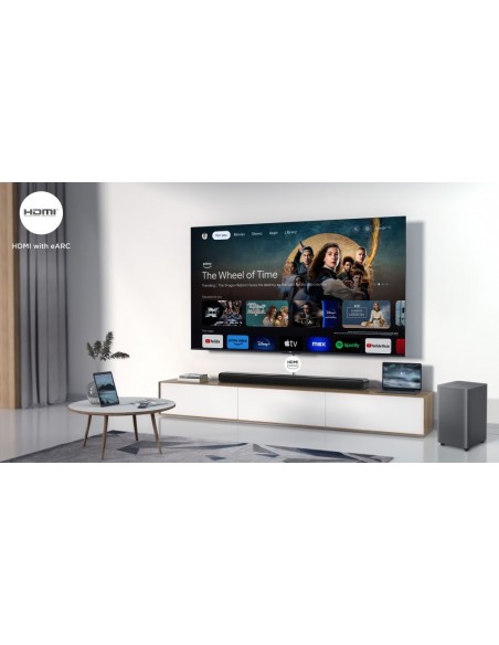 Barra de Sonido - TCL S55HE 2.1 Slim...