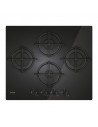 Placa Gas - CANDY CSG6DTB, 60cm, 4 zonas, Negro