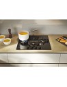 Placa Gas - CANDY CSG6DTB, 60cm, 4 zonas, Negro