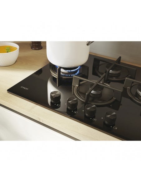 Placa Gas - CANDY CSG6DTB, 60cm, 4...