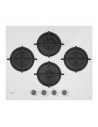 Placa Gas - CANDY CSG6DTW, 60 cm, 4 zonas, Blanco