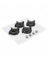Placa Gas - CANDY CSG6DTW, 60 cm, 4 zonas, Blanco
