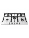 Placa Gas - CANDY CHG74WTX, 5 zonas, 75 cm, Inox