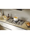 Placa Gas - CANDY CHG74WTX, 5 zonas, 75 cm, Inox