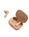 Auriculares Inalámbricos - JBL Wave Flex, Beige, Bluetooth