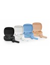 Auriculares Inalámbricos - JBL Wave Flex, Beige, Bluetooth